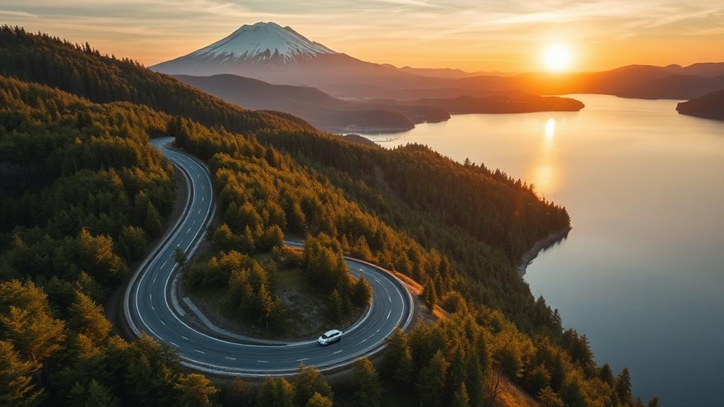 breathtaking lake toya views