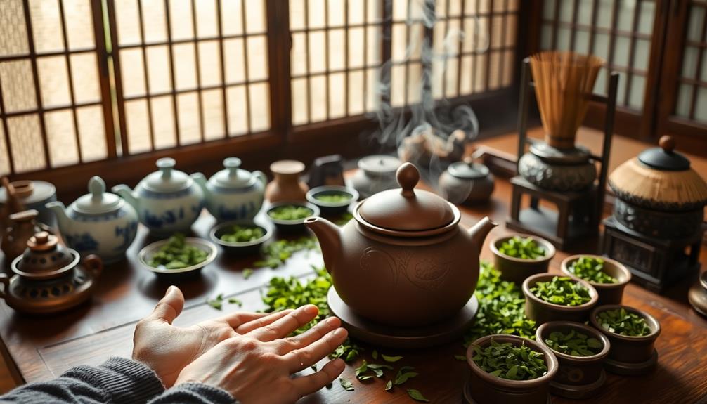 choosing and processing tea