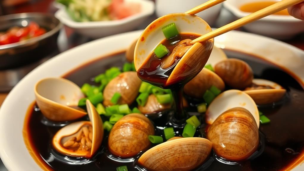 clams with black bean