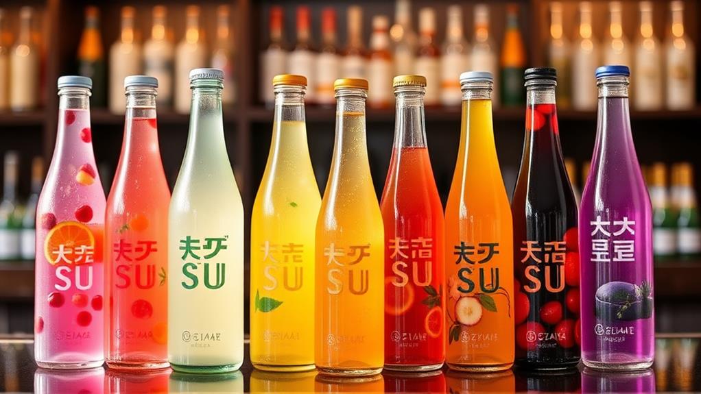 contemporary soju flavor innovations