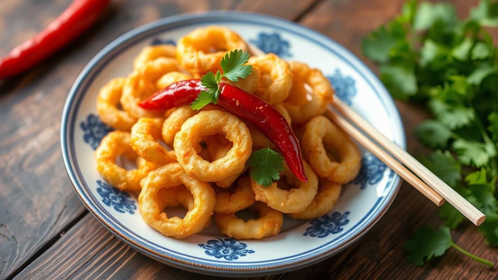 crispy fried calamari delight