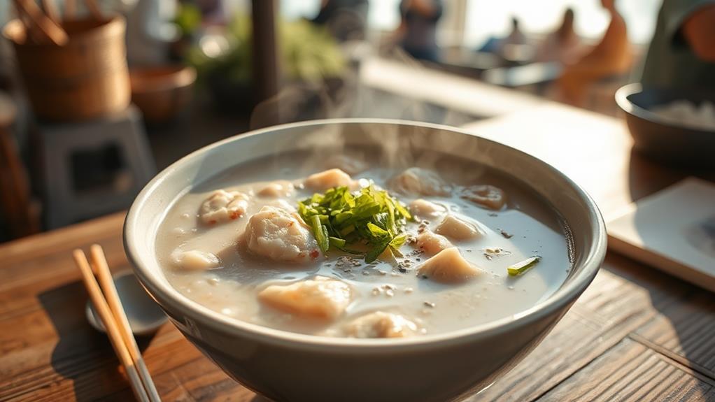 delicate seafood rice dish