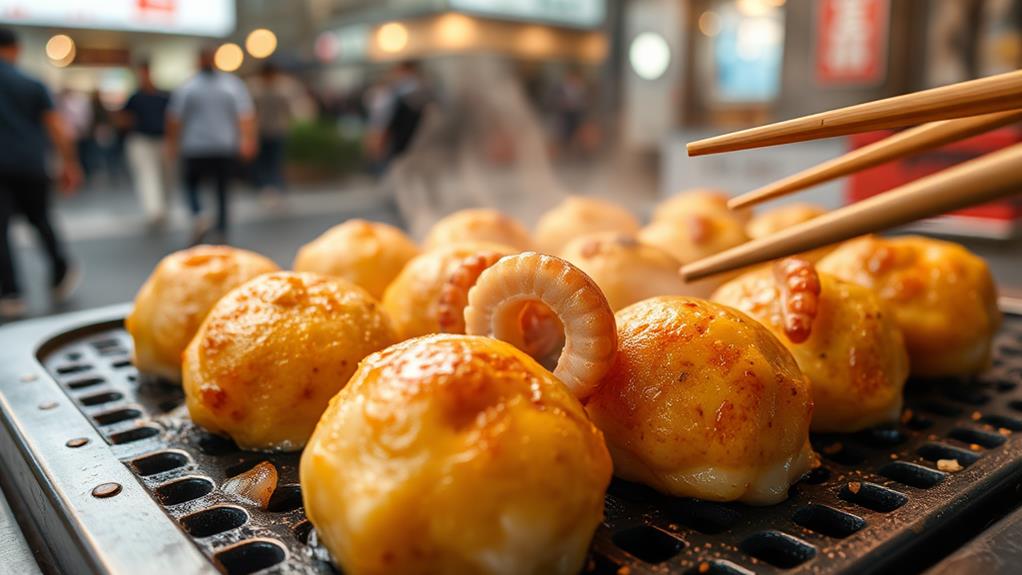 delicious takoyaki from abeno