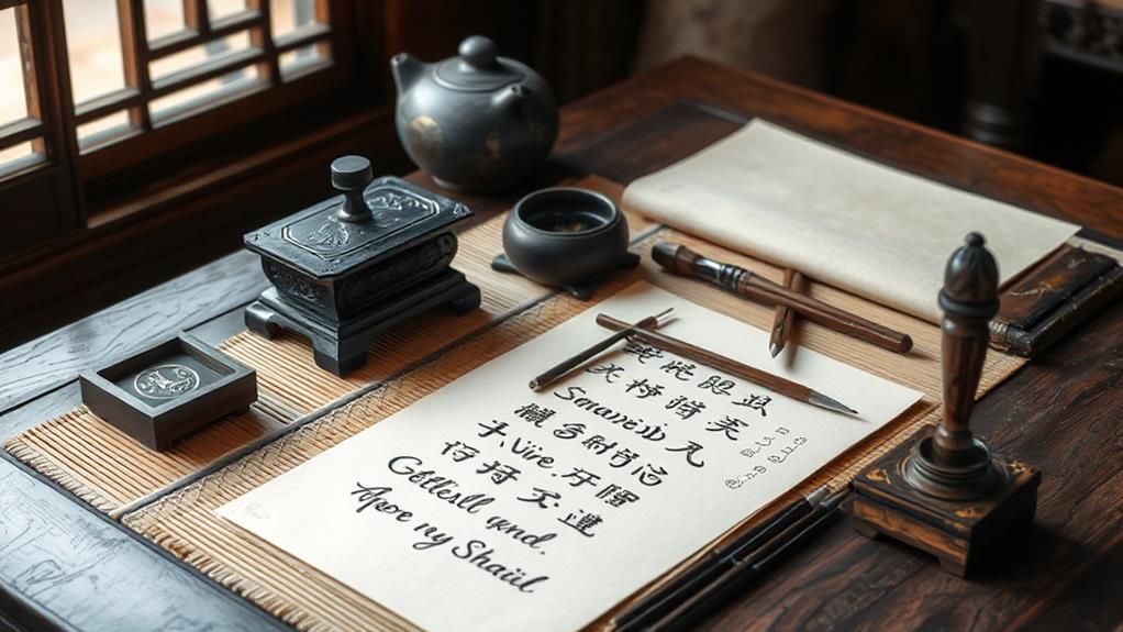 Chinese Calligraphy Art: A Beginner’s Guide to Essential Tools