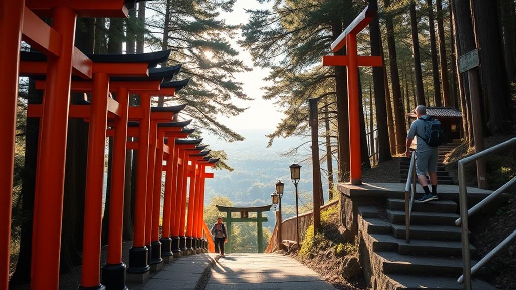 exploring mount inari trails