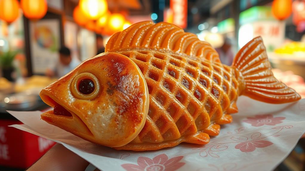 fish shaped pastry dessert