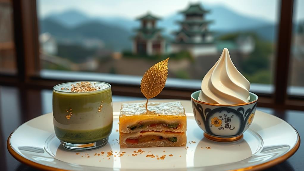 Savoring Gold-Leaf Desserts: Top 3 Must-Try in Kanazawa