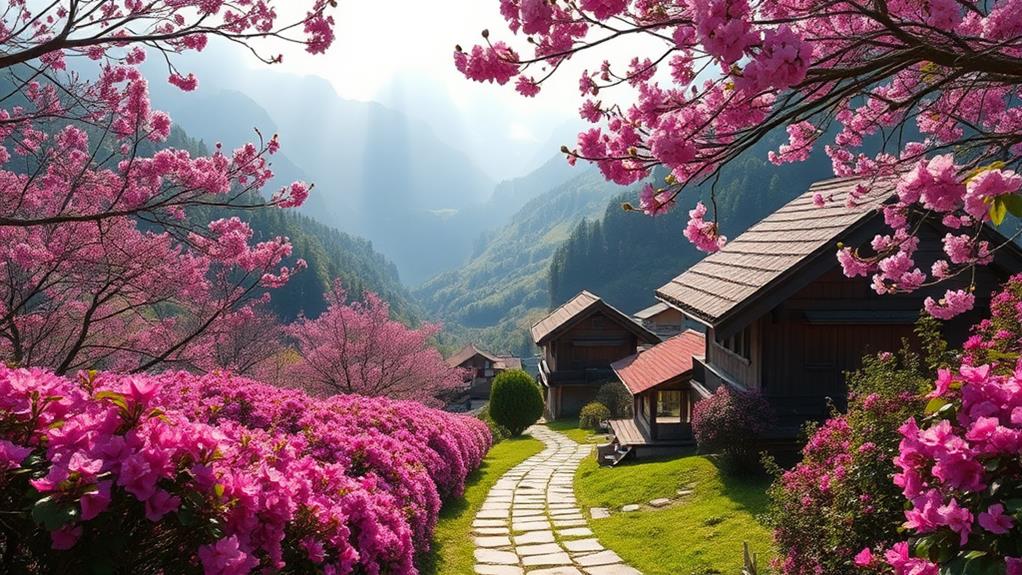 guizhou s azalea mountains beauty