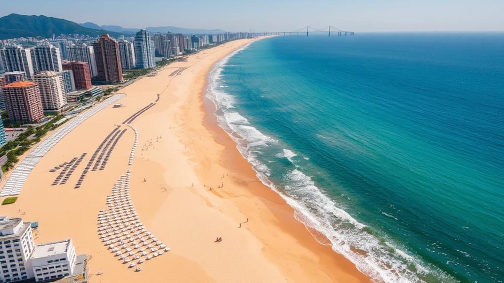 haeundae beach busan korea