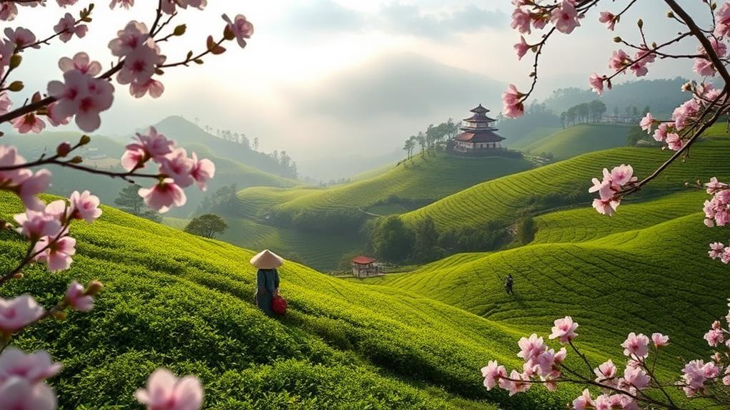 hangzhou s scenic tea plantations