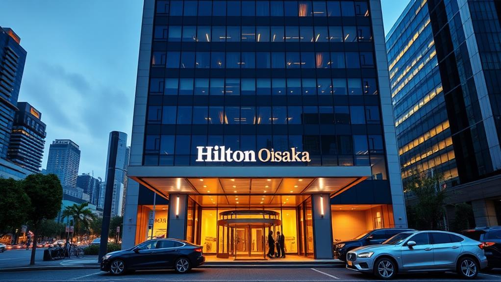 hilton hotel in osaka