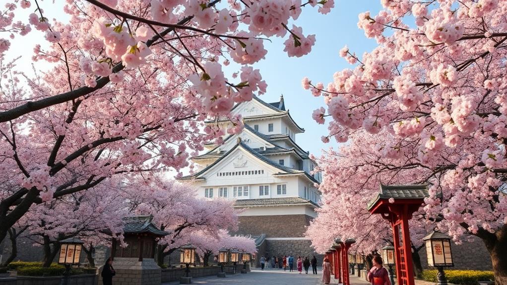 himeji castle cherry blossom festival