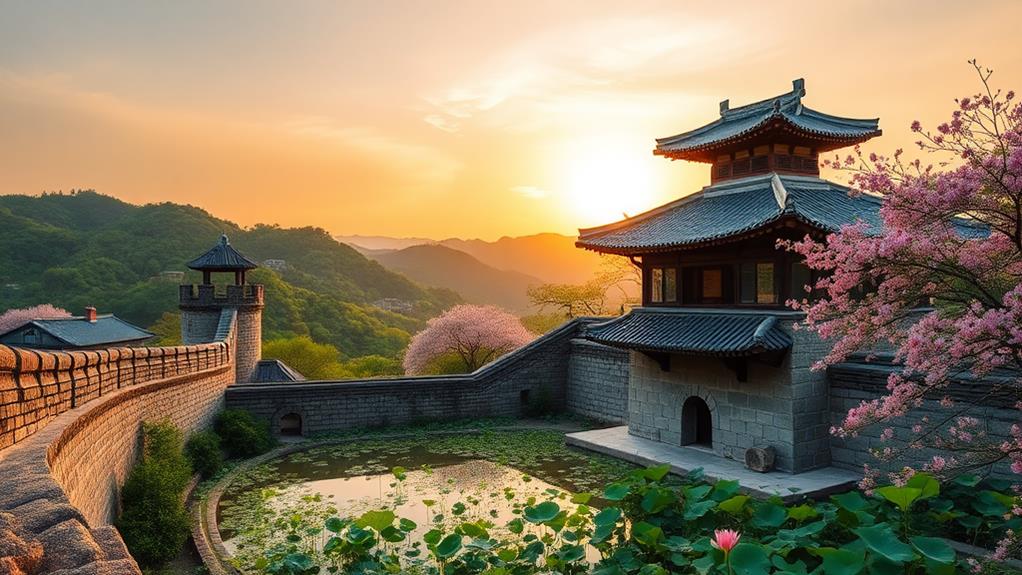 historic banwolseong fortress site