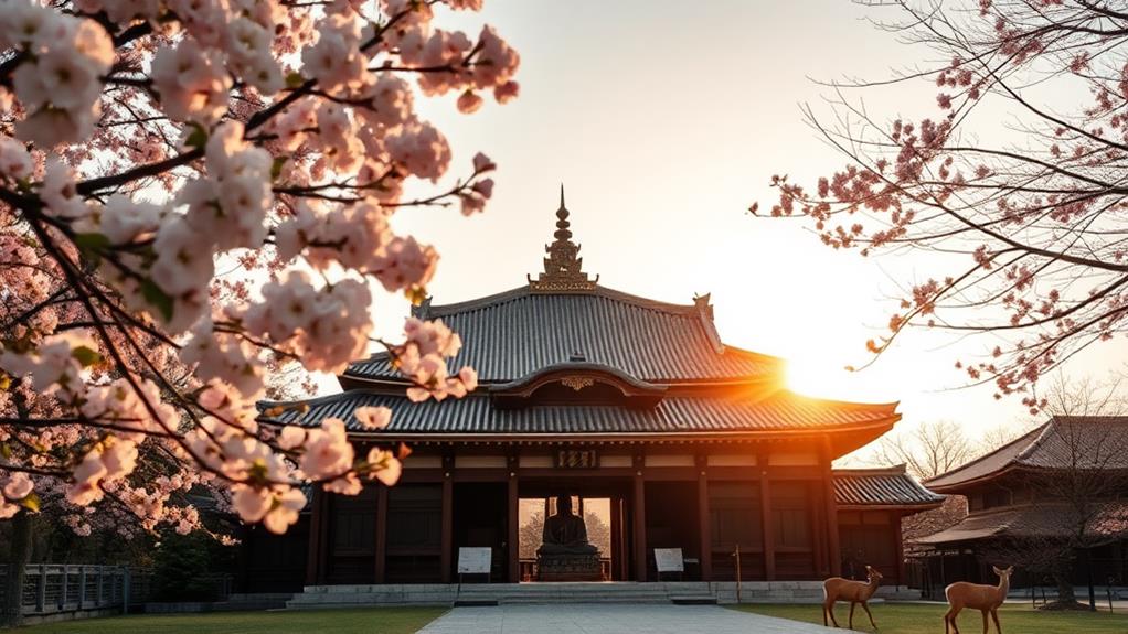 historic buddhist temple complex