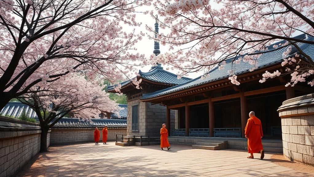 historic buddhist temple site