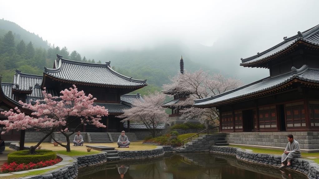 historic buddhist temple site