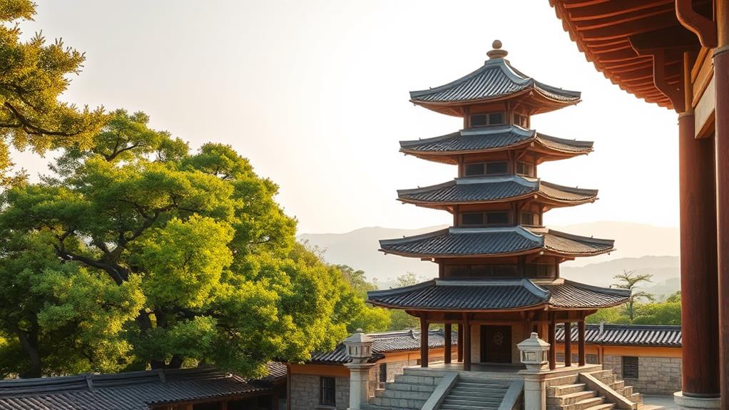 historic buddhist temple site