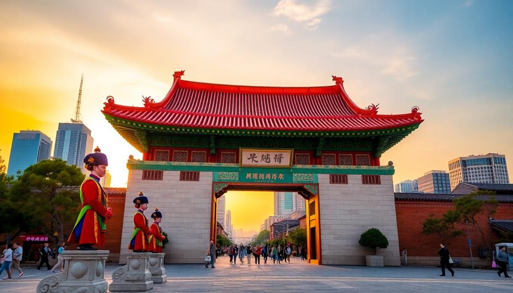 historic gwanghwamun gate