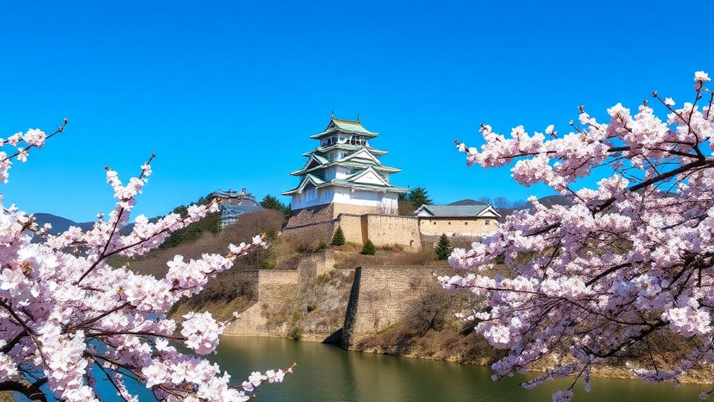 historic japanese castle landmark