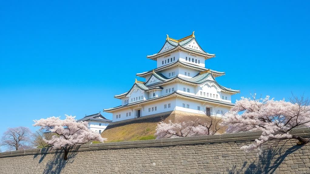 historic japanese castle site