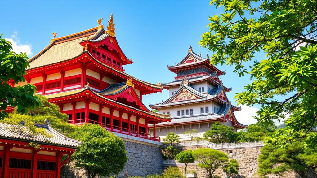 historic okinawan castle ruins