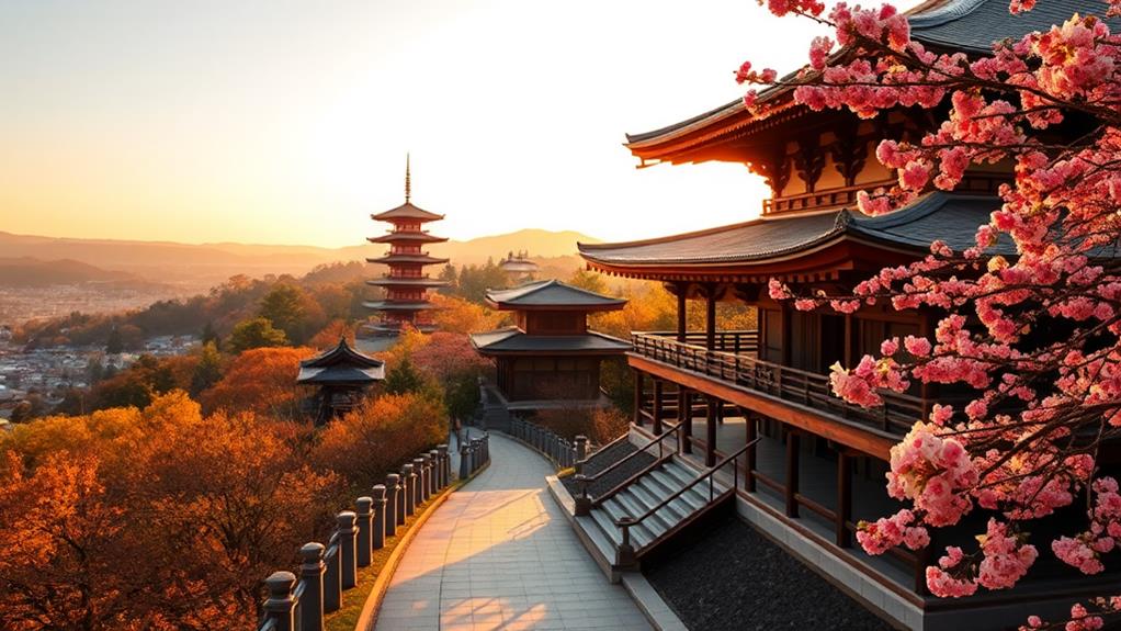 historic wooden temple kyoto