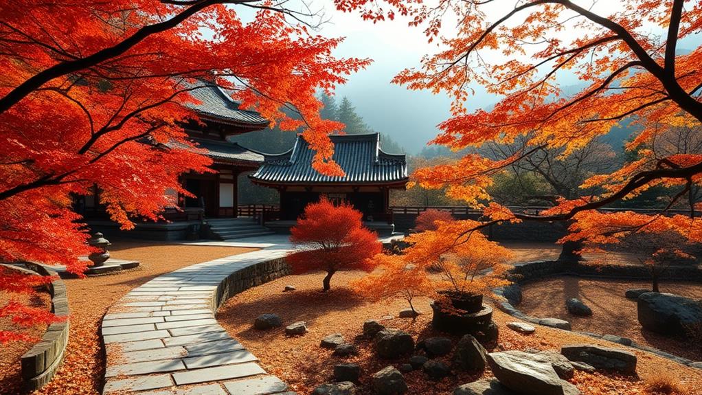 historic zen buddhist temple