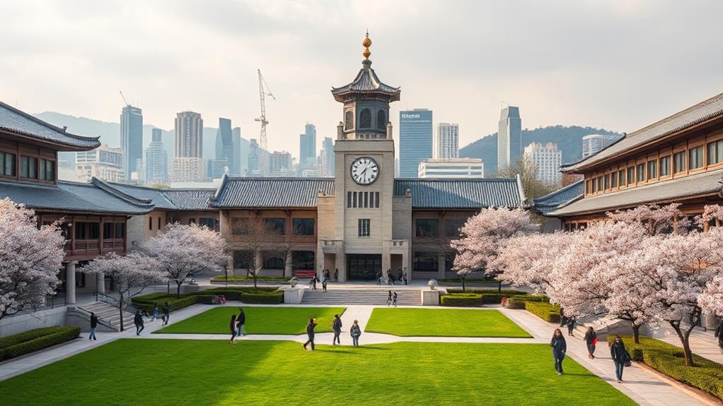 korea university campus life