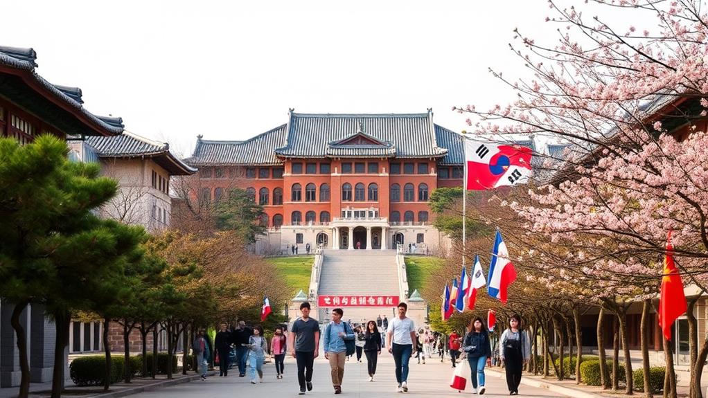 korea university campus life