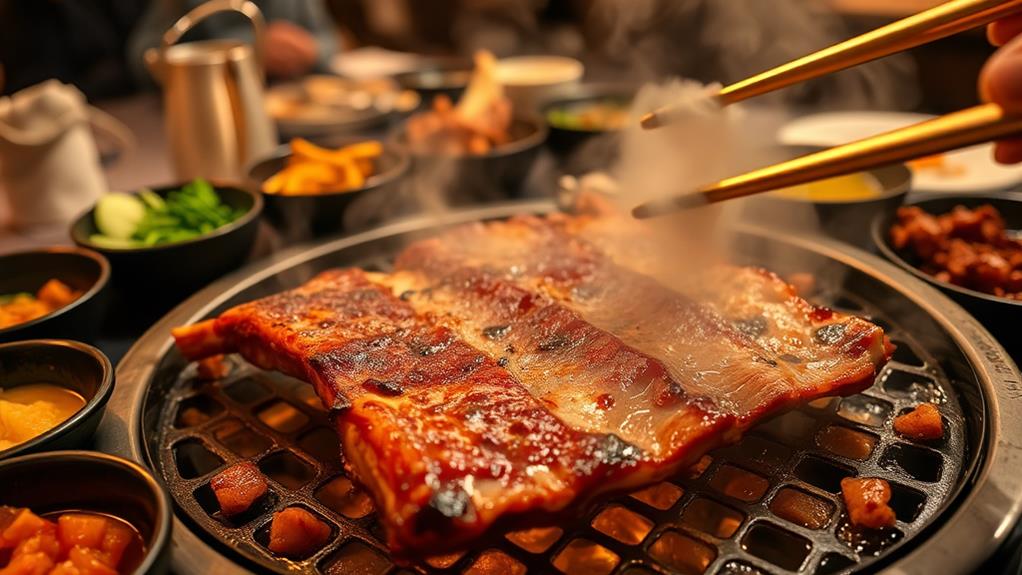 korean grilled mackerel dish