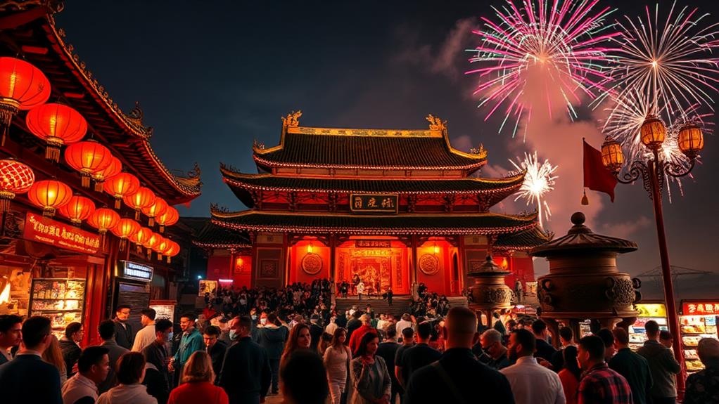 longhua temple fair celebration