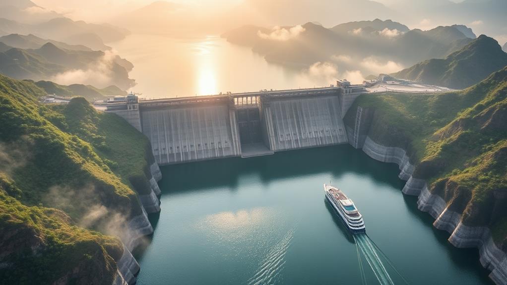 massive hydroelectric power project