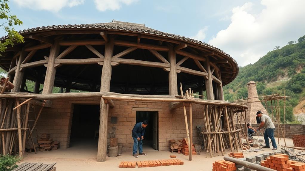 master tulou building methods