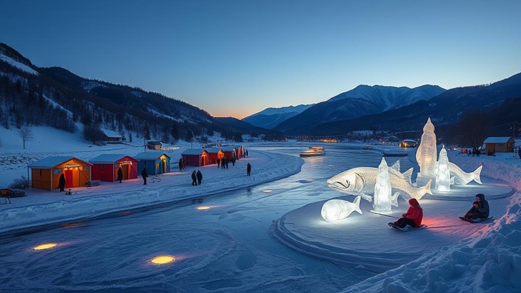 pyeongchang trout fishing celebration