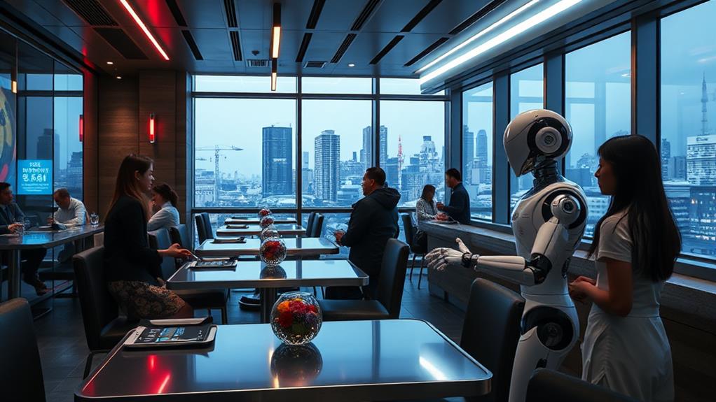 robotic caf experience dawns