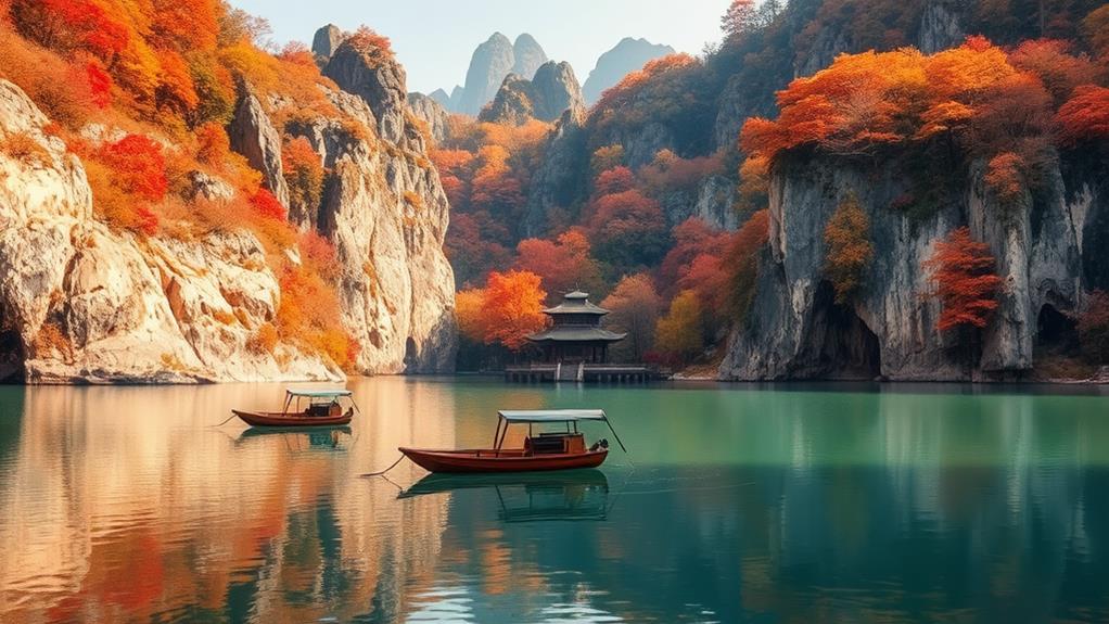 scenic baofeng lake destination