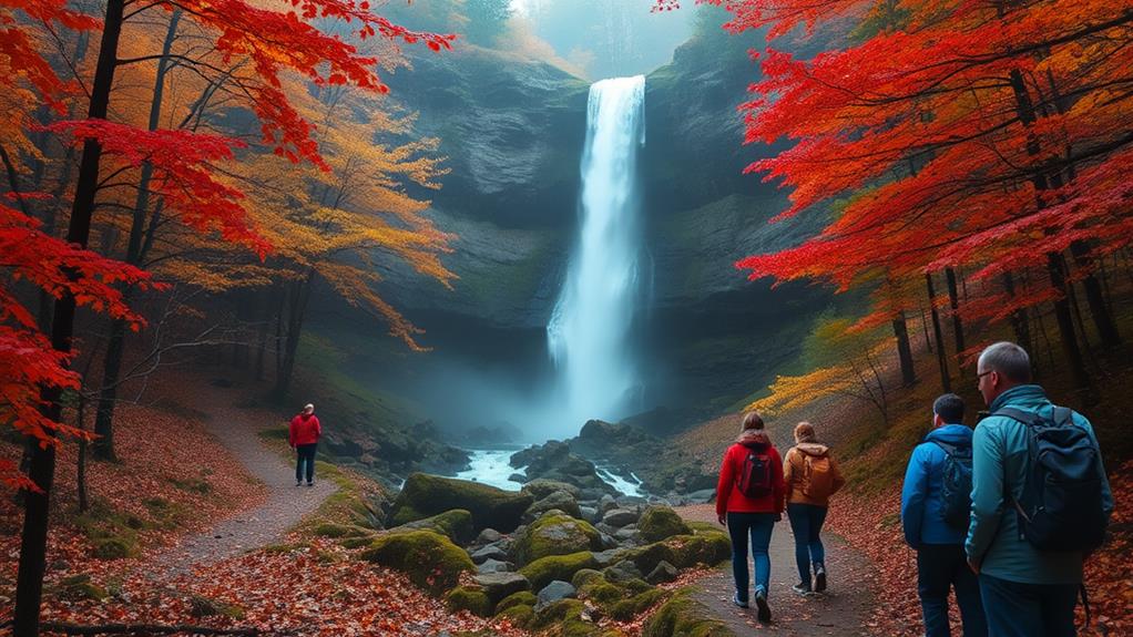 scenic biryong falls trek