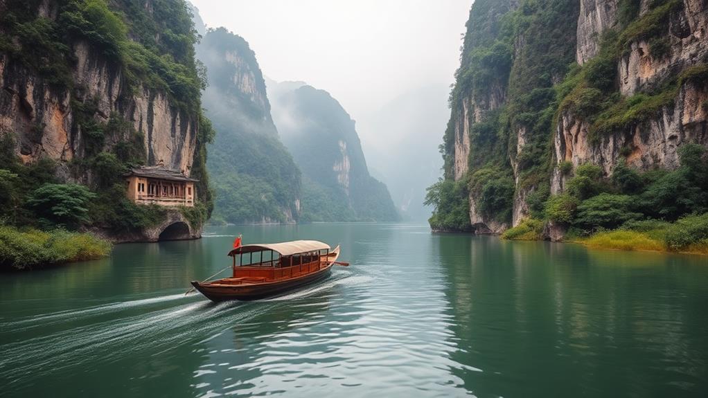 scenic river in china