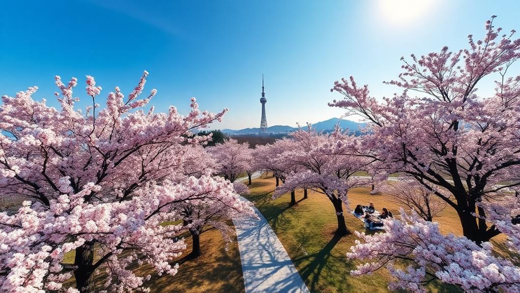 scenic urban green space