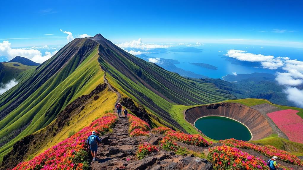 scenic volcanic national park