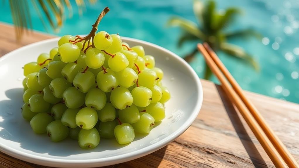 sea grapes delicacy delight