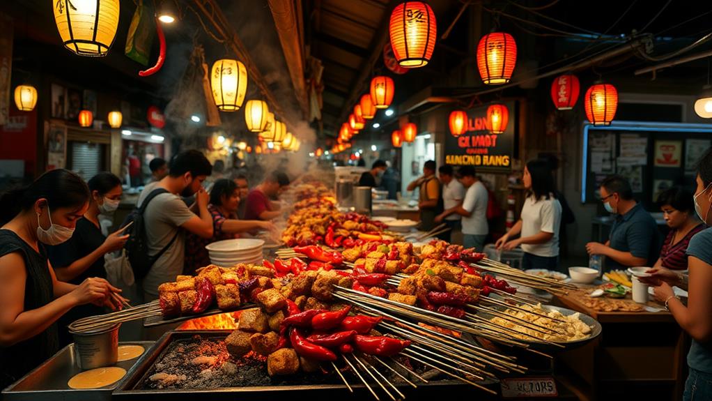 spicy sichuan skewer delicacy