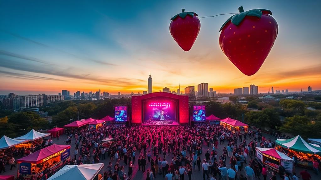 strawberry music festival event