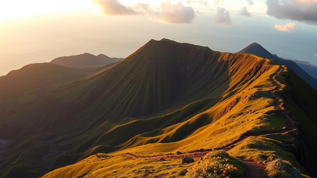 sunrise peak in jeju