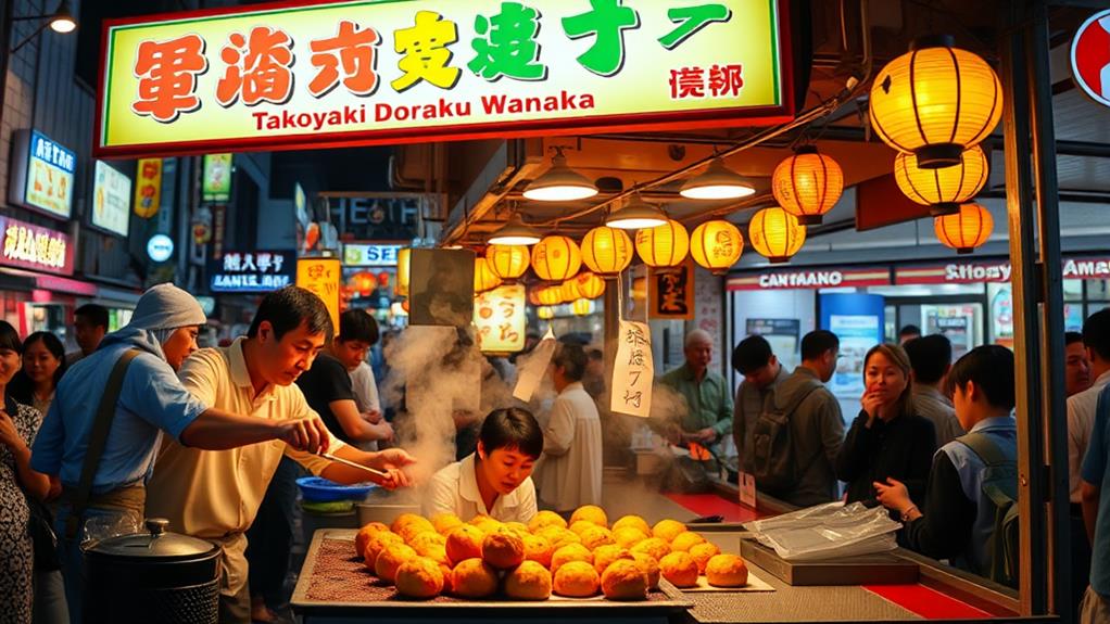 takoyaki restaurant in japan