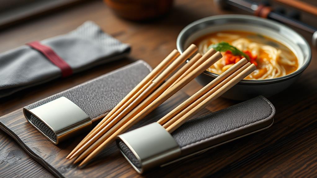 5 Best Collapsible Travel Chopsticks Sets for On-the-Go Foodies in 2024