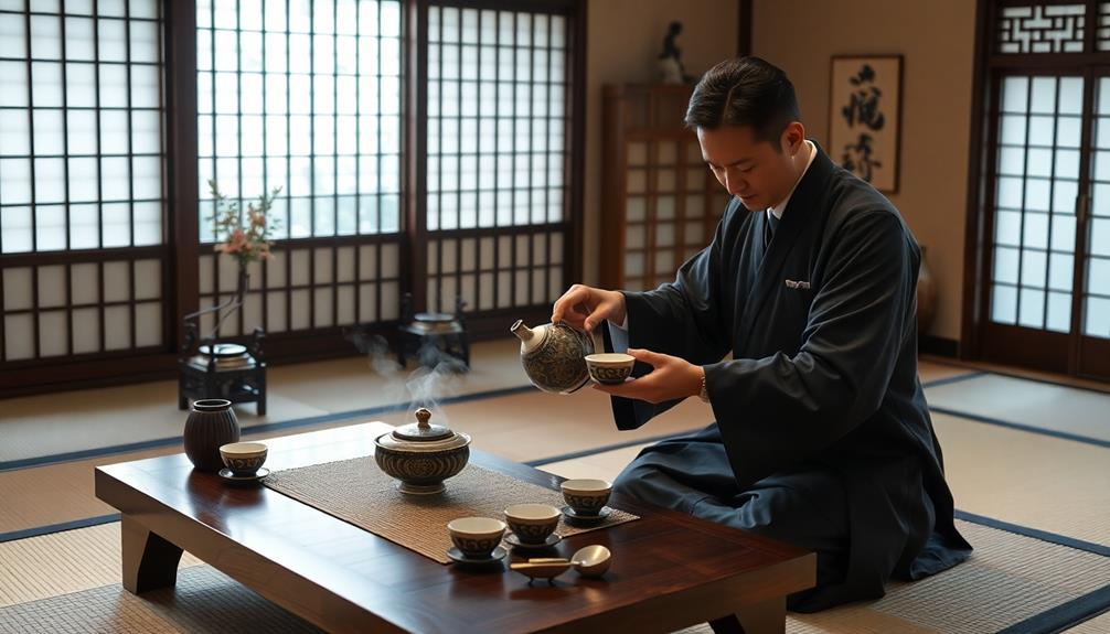 traditional japanese tea preparation