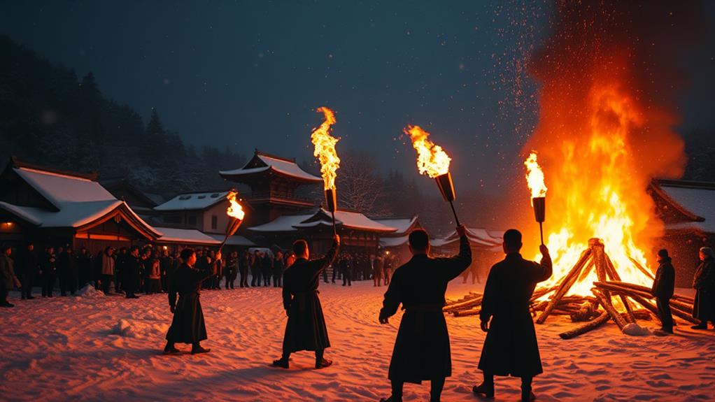 traditional japanese winter celebration