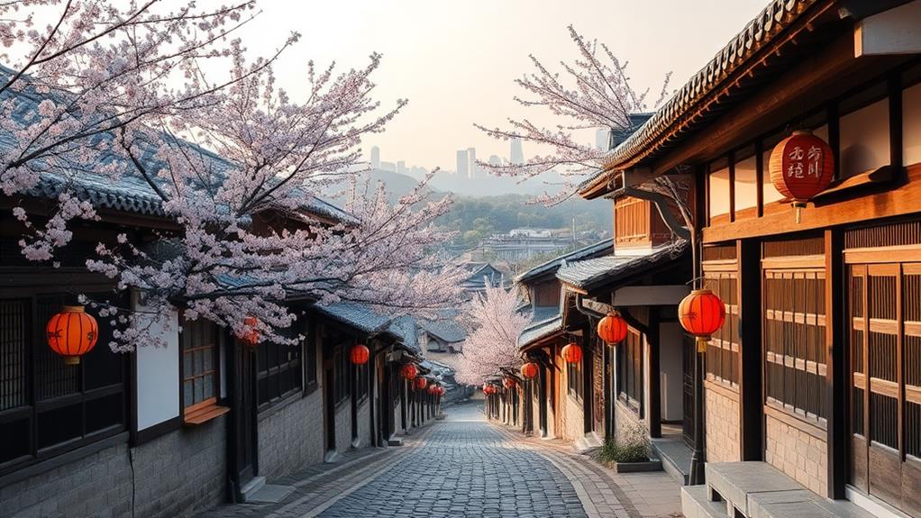 traditional korean hanok village