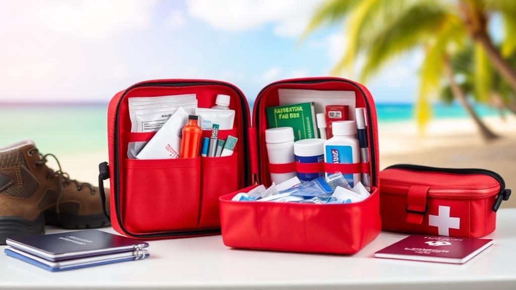 travel size first aid essentials